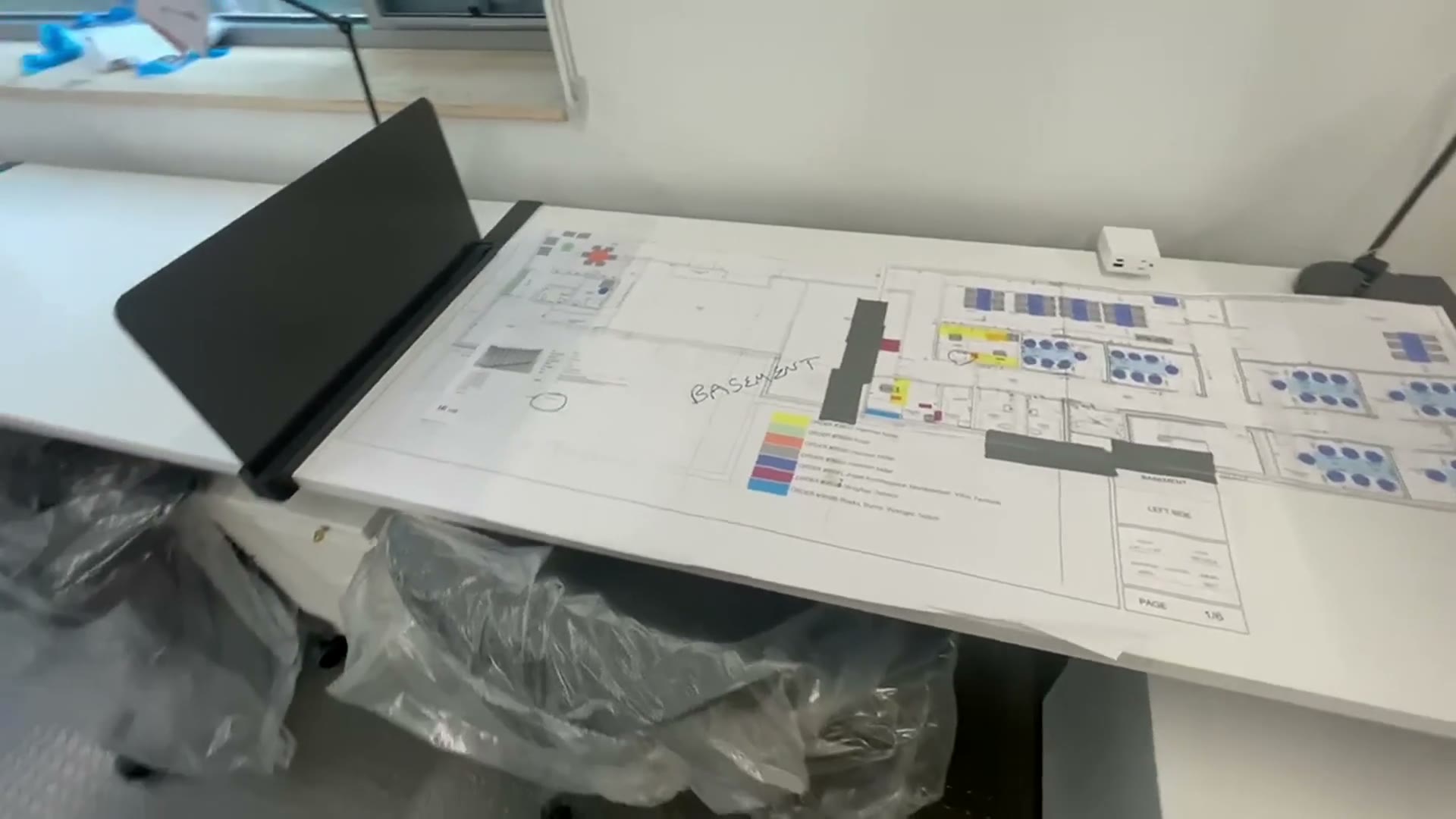 Alpha Project office installation work